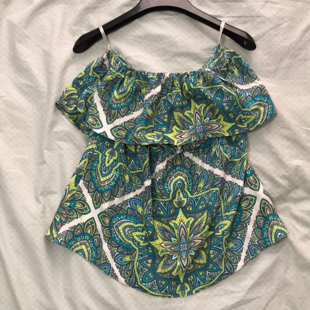 🌟Still In New Condition🌟 Flowing SILK Tube Top